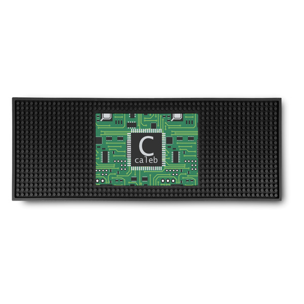 Custom Circuit Board Rubber Bar Mat (Personalized)