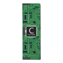 Circuit Board Runner Rug - 2.5'x8' w/ Name and Initial