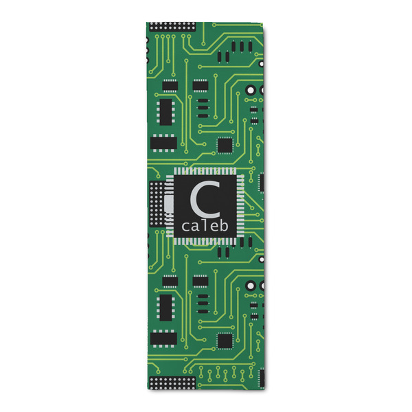 Custom Circuit Board Runner Rug - 2.5'x8' w/ Name and Initial