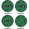 Circuit Board Set of Lunch / Dinner Plates (Approval)