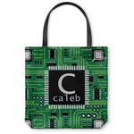 Circuit Board Canvas Tote Bag (Personalized)
