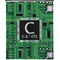 Circuit Board Extra Long Shower Curtain - 70"x84" (Personalized)