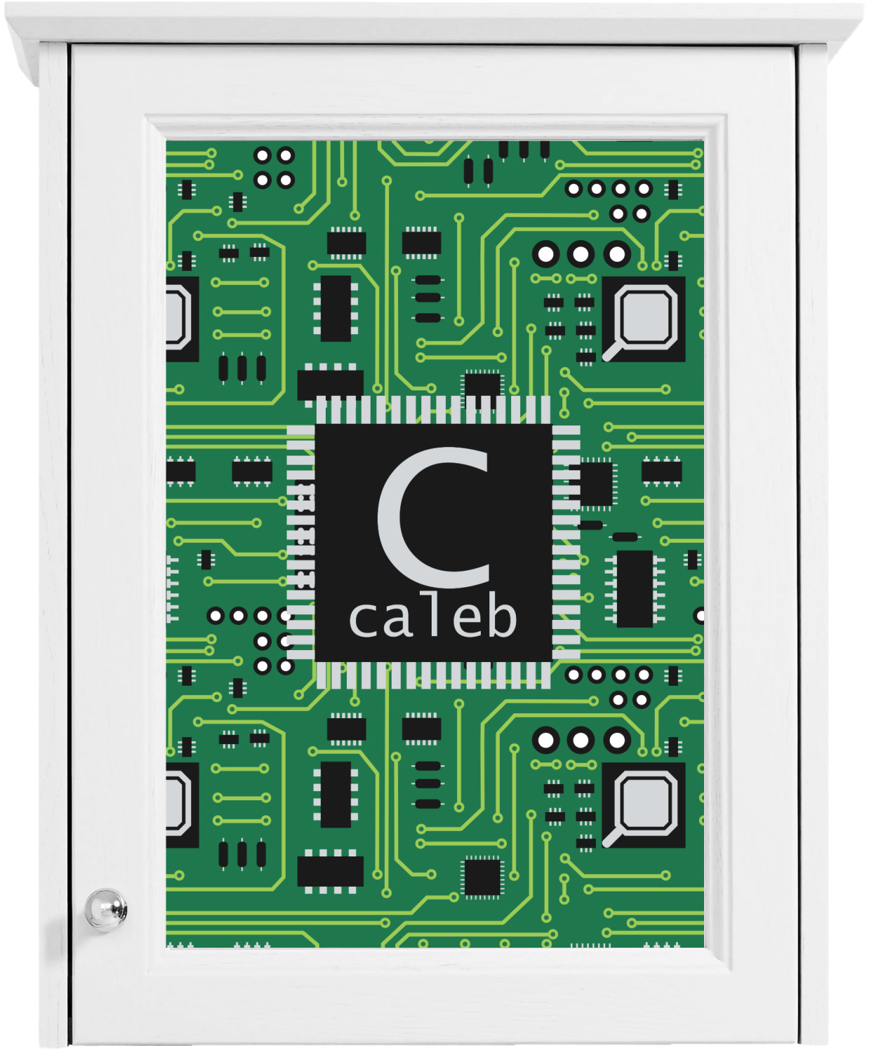 Custom Circuit Board Decal Large (Personalized) YouCustomizeIt