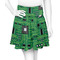 Circuit Board Skater Skirt - Front