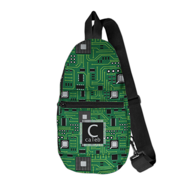 Custom Circuit Board Sling Bag (Personalized)