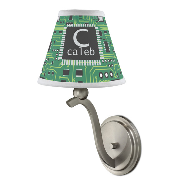 Circuit Board Small Chandelier Lamp - LIFESTYLE (on wall lamp)
