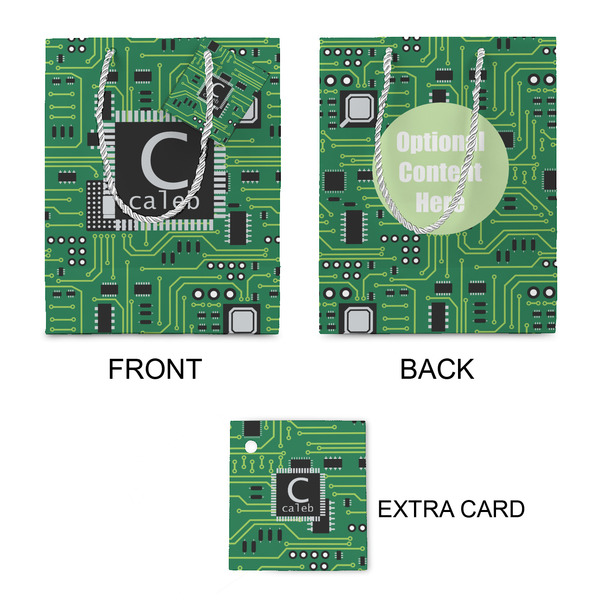 Circuit Board Small Gift Bag - Approval