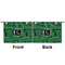 Circuit Board Small Zipper Pouch Approval (Front and Back)
