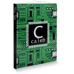 Circuit Board Softbound Notebook - 5.75" x 8" (Personalized)