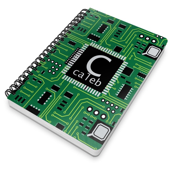 Circuit Board Spiral Journal 7 x 10 - Main