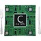 Circuit Board Square Dinner Plate