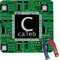 Circuit Board Square Fridge Magnet (Personalized)