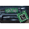 Circuit Board Square Luggage Tag & Handle Wrap - In Context