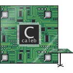 Circuit Board Square Table Top - 30" (Personalized)