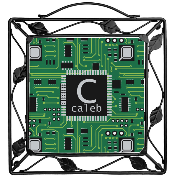 Custom Circuit Board Square Trivet (Personalized)