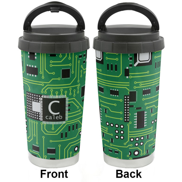 Circuit Board Stainless Steel Travel Cup - Apvl