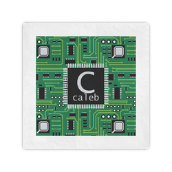 Circuit Board Standard Cocktail Napkins (Personalized)
