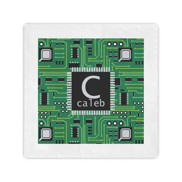 Custom Circuit Board Cocktail Napkins (Personalized)