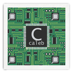 Circuit Board Paper Dinner Napkins (Personalized)