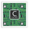 Circuit Board Paper Dinner Napkin - Front View