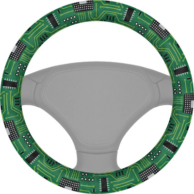 Circuit Board Steering Wheel Cover (Personalized)