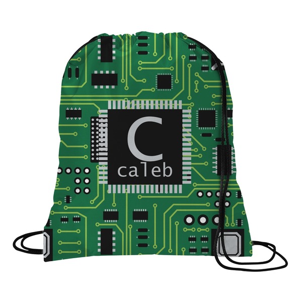 Custom Circuit Board Drawstring Backpack (Personalized)