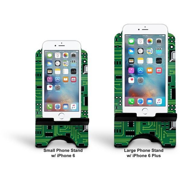 Circuit Board Stylized Phone Stand - Comparison