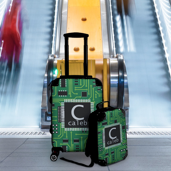 Circuit Board Suitcase Set 4 - IN CONTEXT