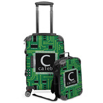 Circuit Board Kids 2-Piece Luggage Set - Suitcase & Backpack (Personalized)