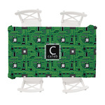 Circuit Board Tablecloth - 58"x102" (Personalized)