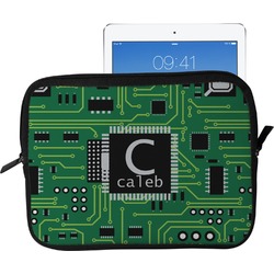 Circuit Board Tablet Case / Sleeve - Large (Personalized)