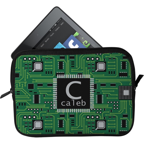 Custom Circuit Board Tablet Case / Sleeve - Small (Personalized)