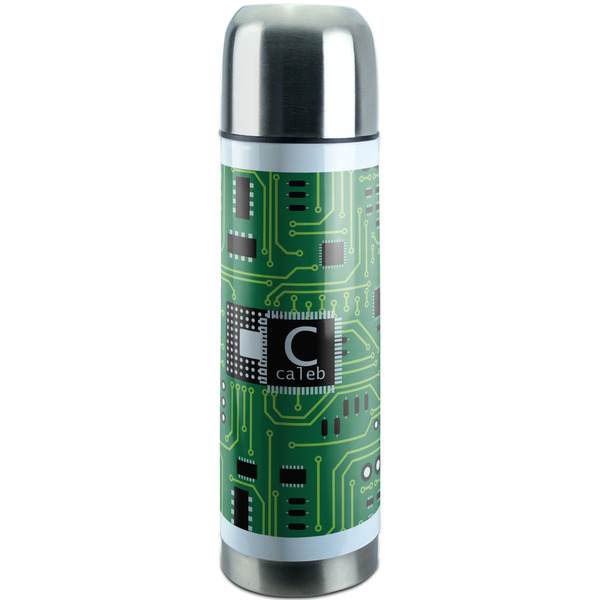 Custom Circuit Board Stainless Steel Thermos (Personalized)