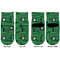 Circuit Board Toddler Ankle Socks - Double Pair - Front and Back - Apvl