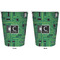 Circuit Board Trash Can White - Front and Back - Apvl