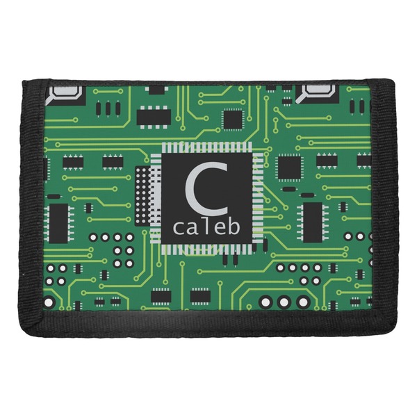 Custom Circuit Board Trifold Wallet (Personalized)