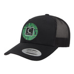 Circuit Board Trucker Hat - Black (Personalized)