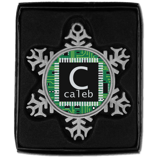 Circuit Board Vintage Snowflake - In box