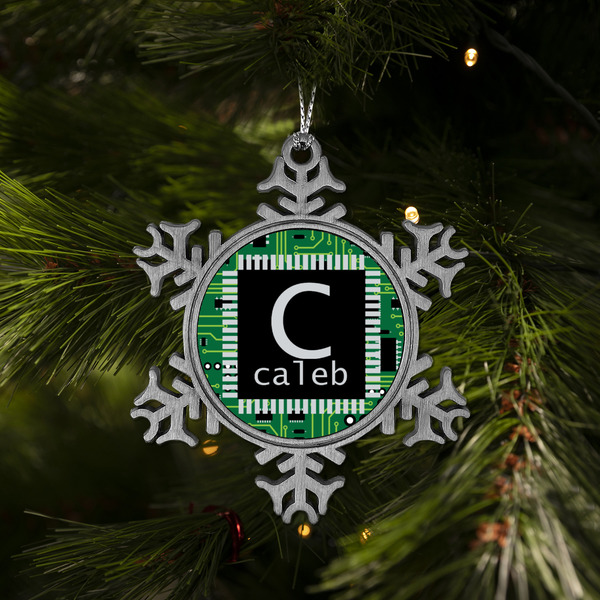 Circuit Board Vintage Snowflake - (LIFESTYLE)