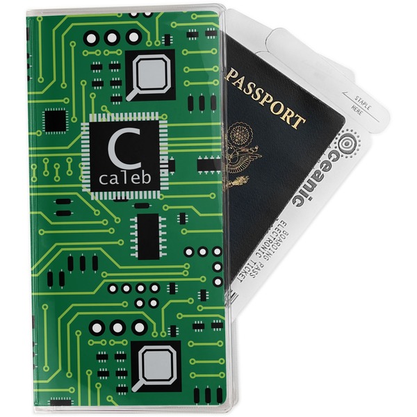 Custom Circuit Board Travel Document Holder