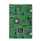 Circuit Board Waffle Weave Golf Towel (Personalized)