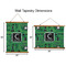 Circuit Board Wall Hanging Tapestries - Parent/Sizing