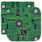 Circuit Board Washcloth / Face Towels
