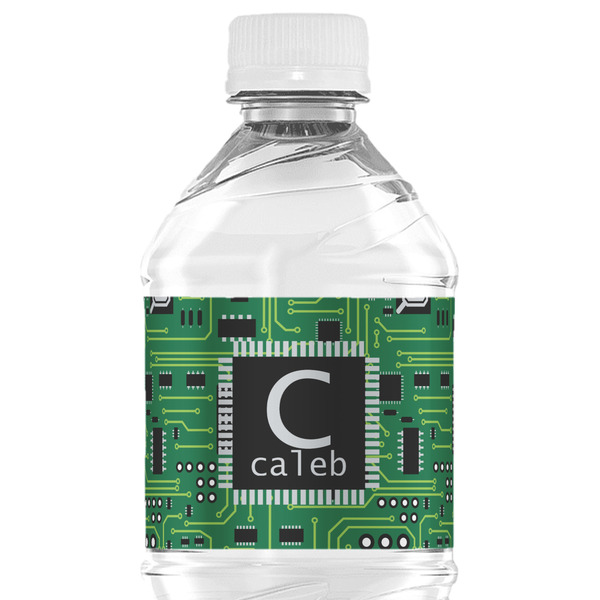 Custom Circuit Board Water Bottle Labels - Custom Sized (Personalized)