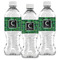 Circuit Board Water Bottle Labels - Front View