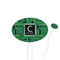 Circuit Board Oval Plastic Stir Sticks (Personalized)