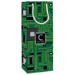Circuit Board Wine Gift Bags (Personalized)