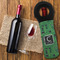 Circuit Board Wine Tote Bag - FLATLAY