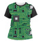 Circuit Board Women's Crew T-Shirt - Medium