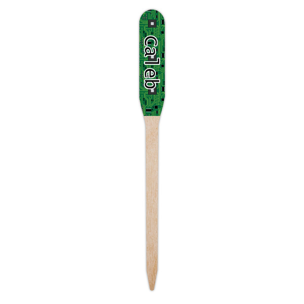 Circuit Board Wooden Food Pick - Paddle - Single Pick